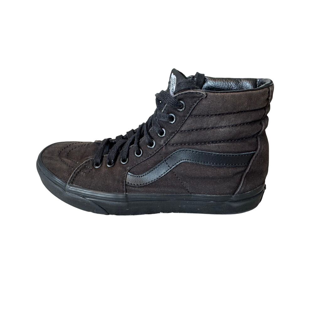 Black High Top VANS size 8.5 womens, 9 mens